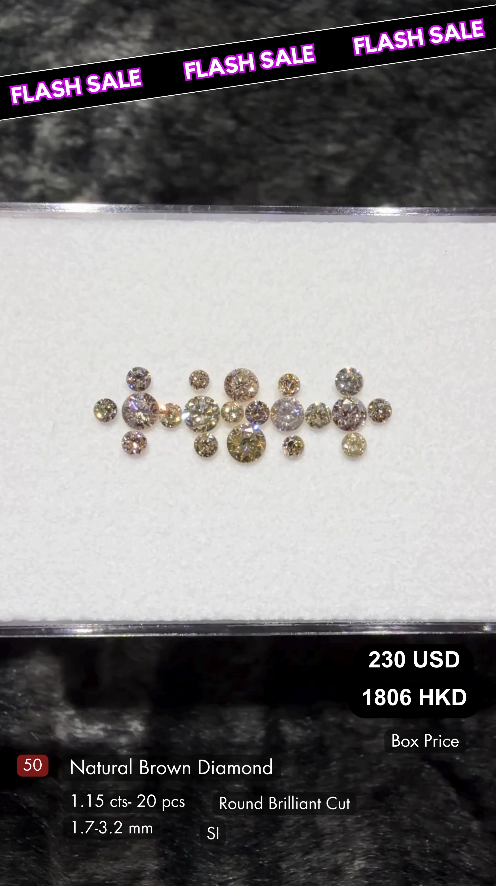 Natural Brown Diamond Deal (1.15 cts)