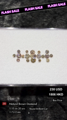 Natural Brown Diamond Deal (1.15 cts)