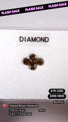 Natural Brown Diamond Deal (1.02 cts)