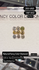 Natural Fancy Color Diamond Deal (0.92 cts)