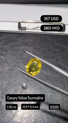 Canary Yellow Tourmaline (2.85 cts)