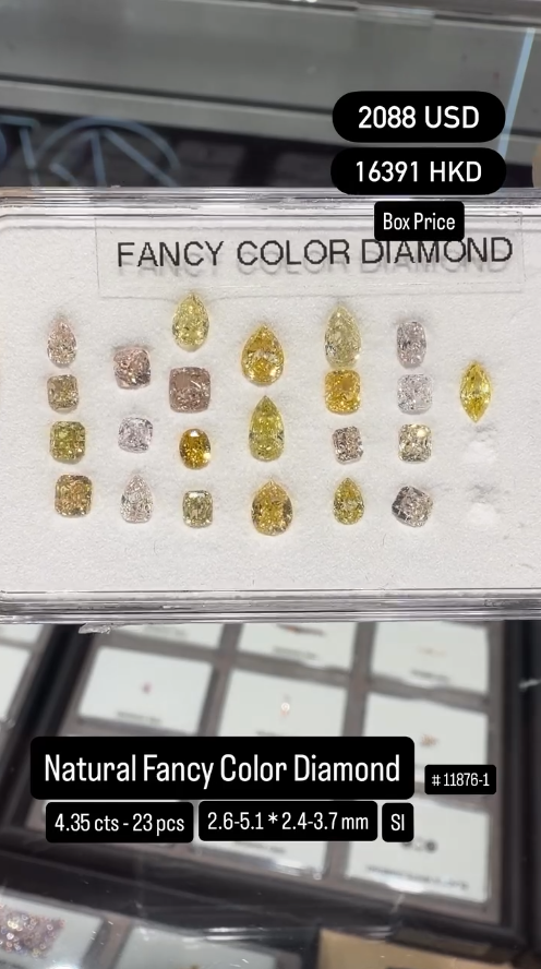 Natural Fancy Color Diamond Deal (4.35 cts)
