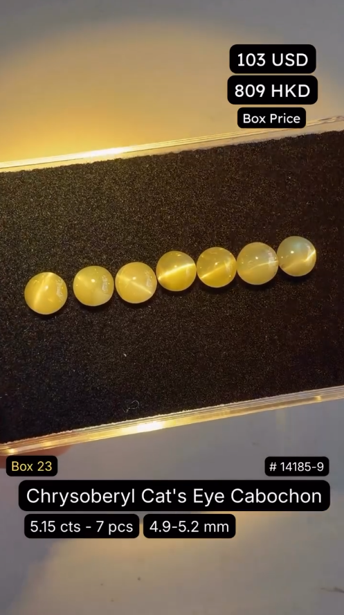 Chrysoberyl Cats Eye Cabochon Deal (5.15 cts)