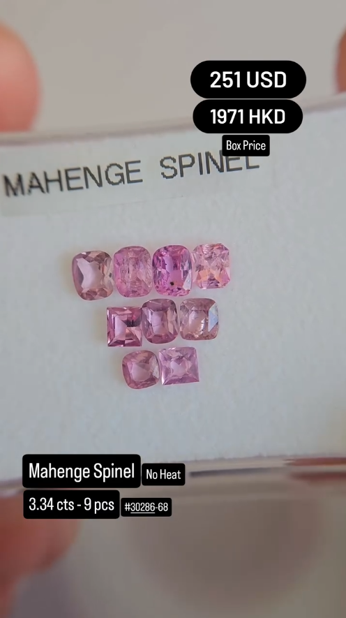 Mahenge Spinel Deal (3.34 cts)