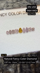 Natural Fancy Color Diamond Deal (0.87 cts)