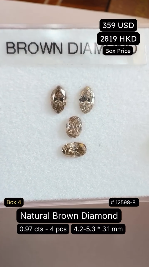 Natural Brown Diamond Deal (0.97 cts)