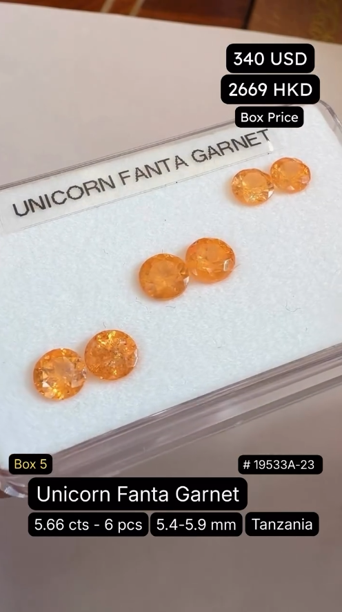 Unicorn Fanta Garnet Deal (5.66 cts)