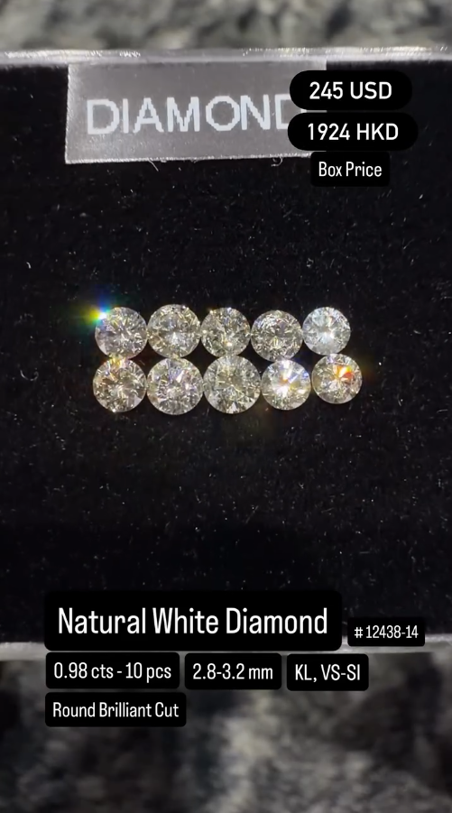 Natural White Diamond Deal (0.98 cts)