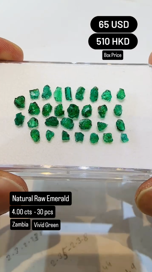 Natural Raw Emerald Deal (4.00 cts)