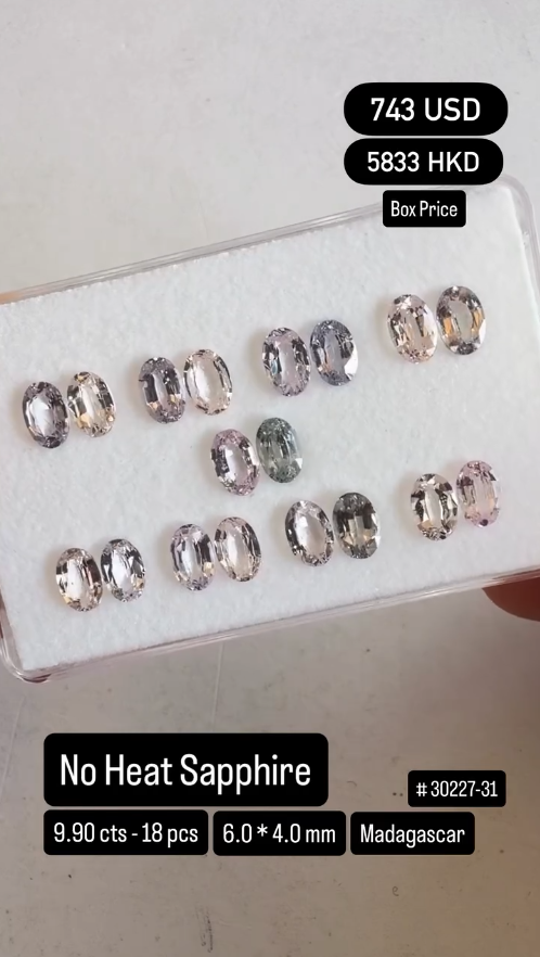 No Heat Sapphire Deal (9.90 cts)