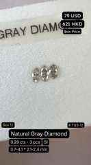 Natural Grey Diamond Deal (0.29 cts)