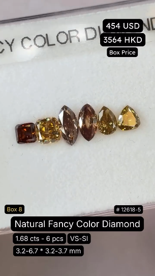 Natural Fancy Color Diamond Deal (1.68 cts)