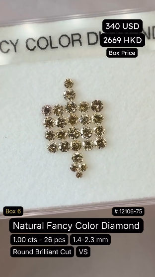 Natural Fancy Color Diamond Deal (1.00 cts)