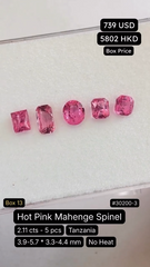 Hot Pink Mahenge Spinel Deal (2.11 cts)