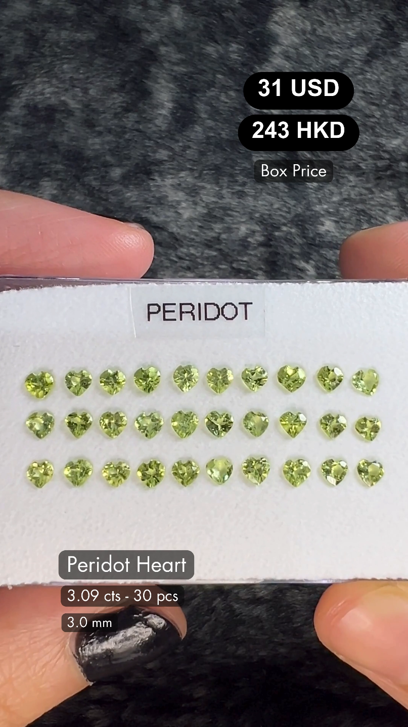 Peridot Heart Deal (3.09 cts)