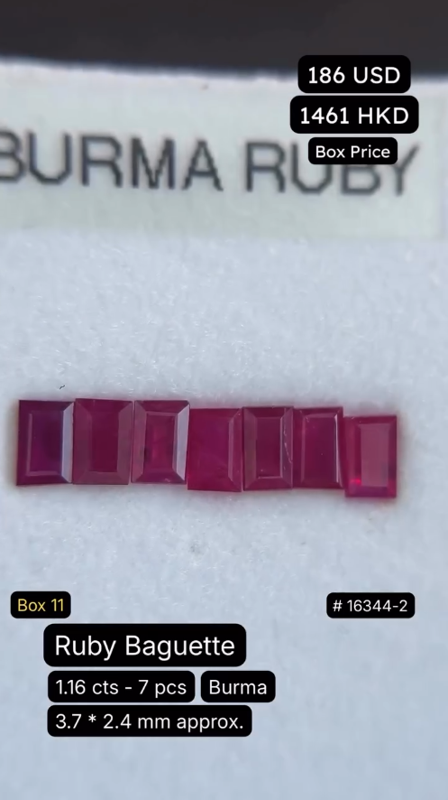 Ruby Baguette Deal (1.16 cts)