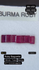 Ruby Baguette Deal (1.16 cts)