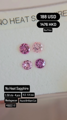 No Heat Sapphire Deal (1.50 cts)