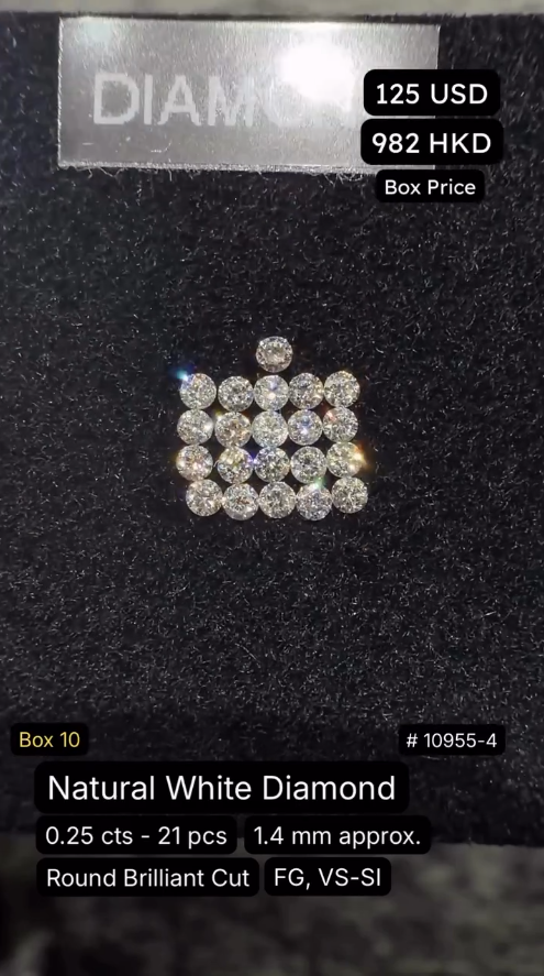 Natural White Diamond Deal (0.25 cts)