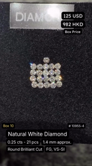 Natural White Diamond Deal (0.25 cts)