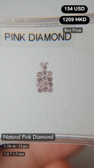 Natural Pink Diamond Deal (0.28 cts)