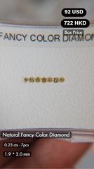 Natural Fancy Color Diamond Deal (0.23 cts)