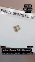 Natural Fancy Color Diamond Deal (0.38 cts)