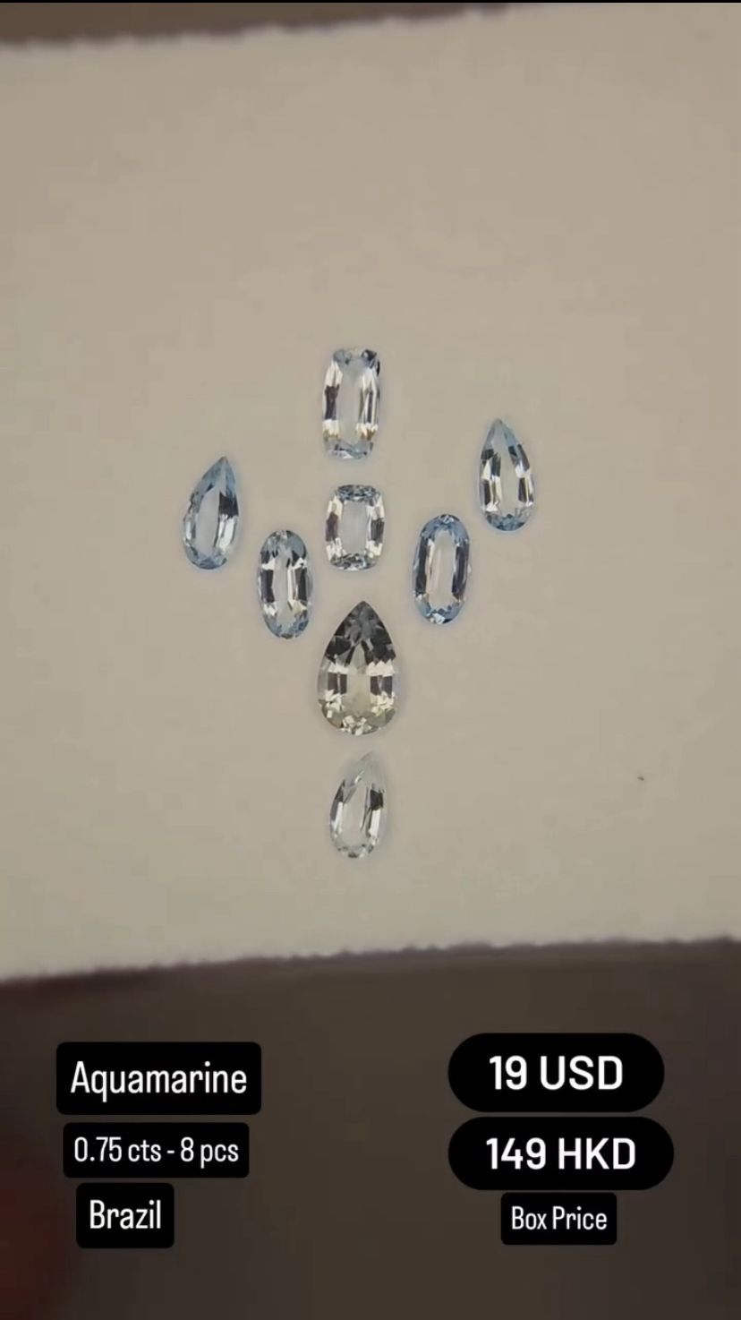 Natural Aquamarine Deal (0.75 cts)