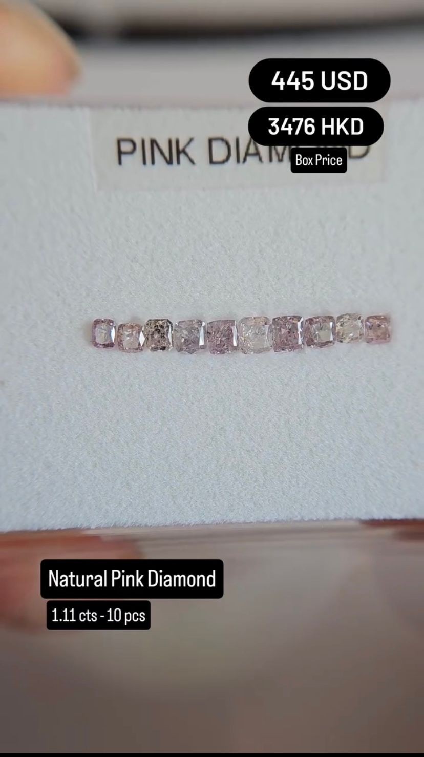 Natural Pink Diamond Deal (1.11 cts)