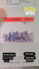 No Heat Spinel Deal (18.71 cts)