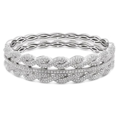 White Diamond Bangle