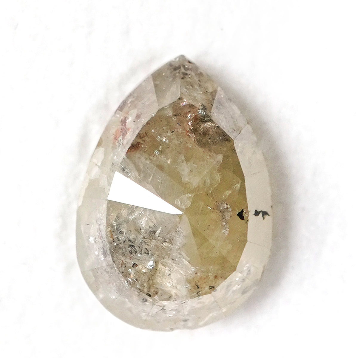 Green Salt & Pepper Diamond (2.88 cts)