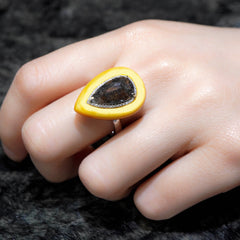 Black Diamond Ring