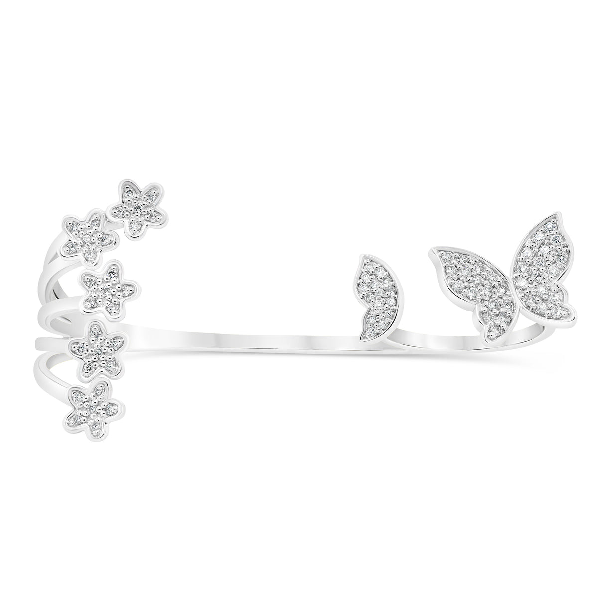 Diamond Flutter Ring