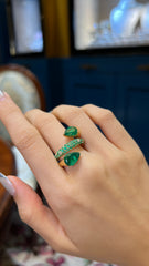 Emerald Promise Ring