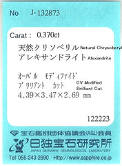 Natural Alexandrite (0.37 cts)