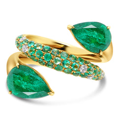 Emerald Promise Ring