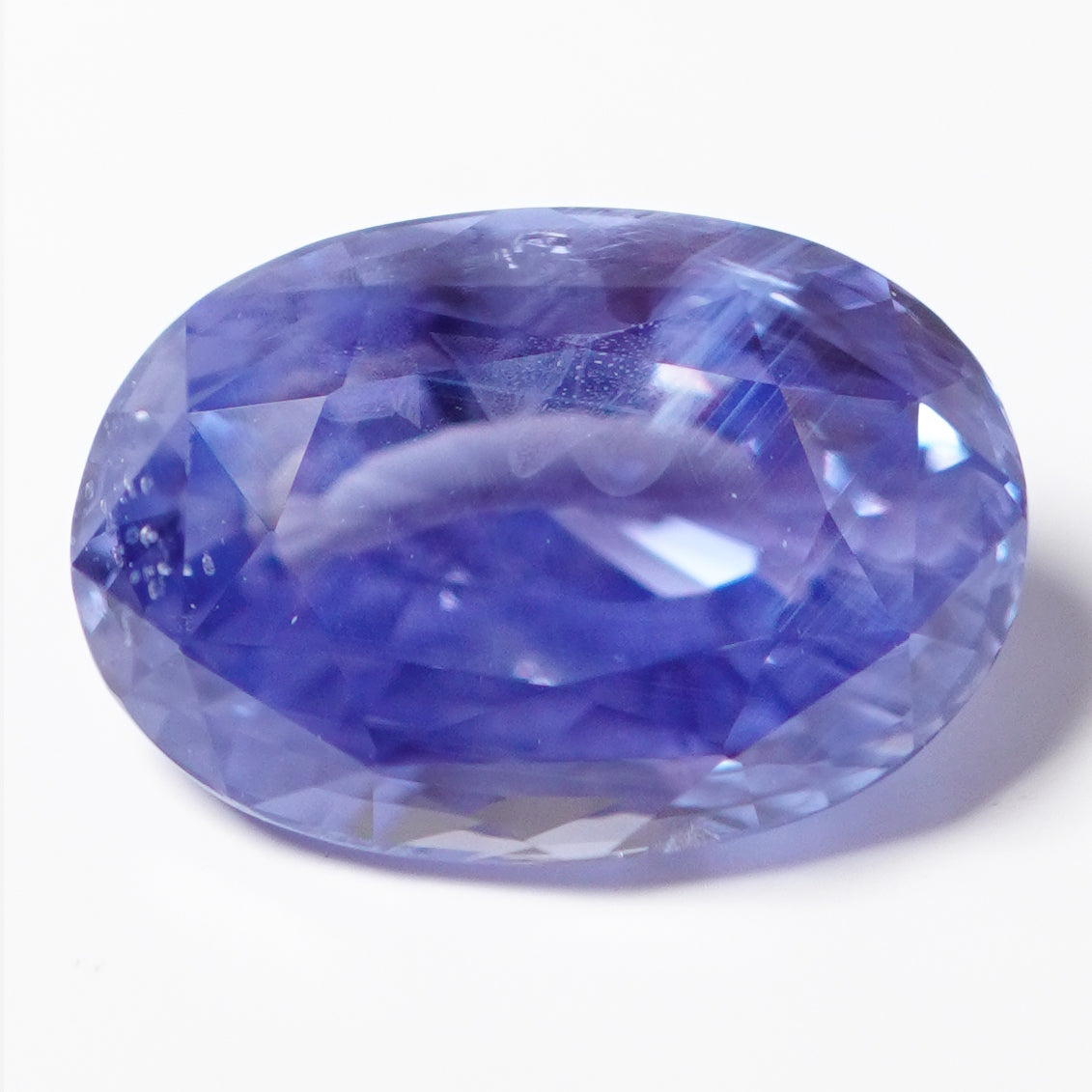 No Heat Violetish Blue Sapphire (4.08 cts)