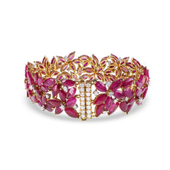 Marquise Ruby Bracelet