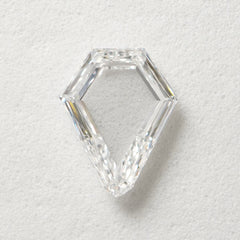 Natural D- Color Diamond Shield (1.15 Cts)