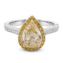 Yellow Diamond Ring