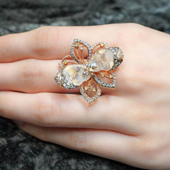 Slice Diamond Ring