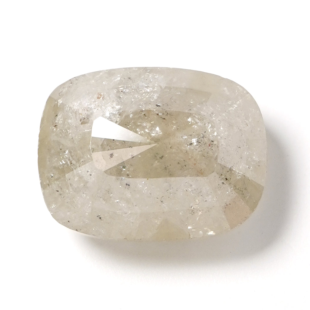 Milky White Salt & Pepper Diamond (4.92 cts)