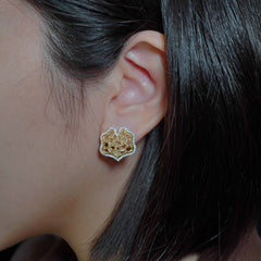 Yellow Gold Earrings (2.52 cts)
