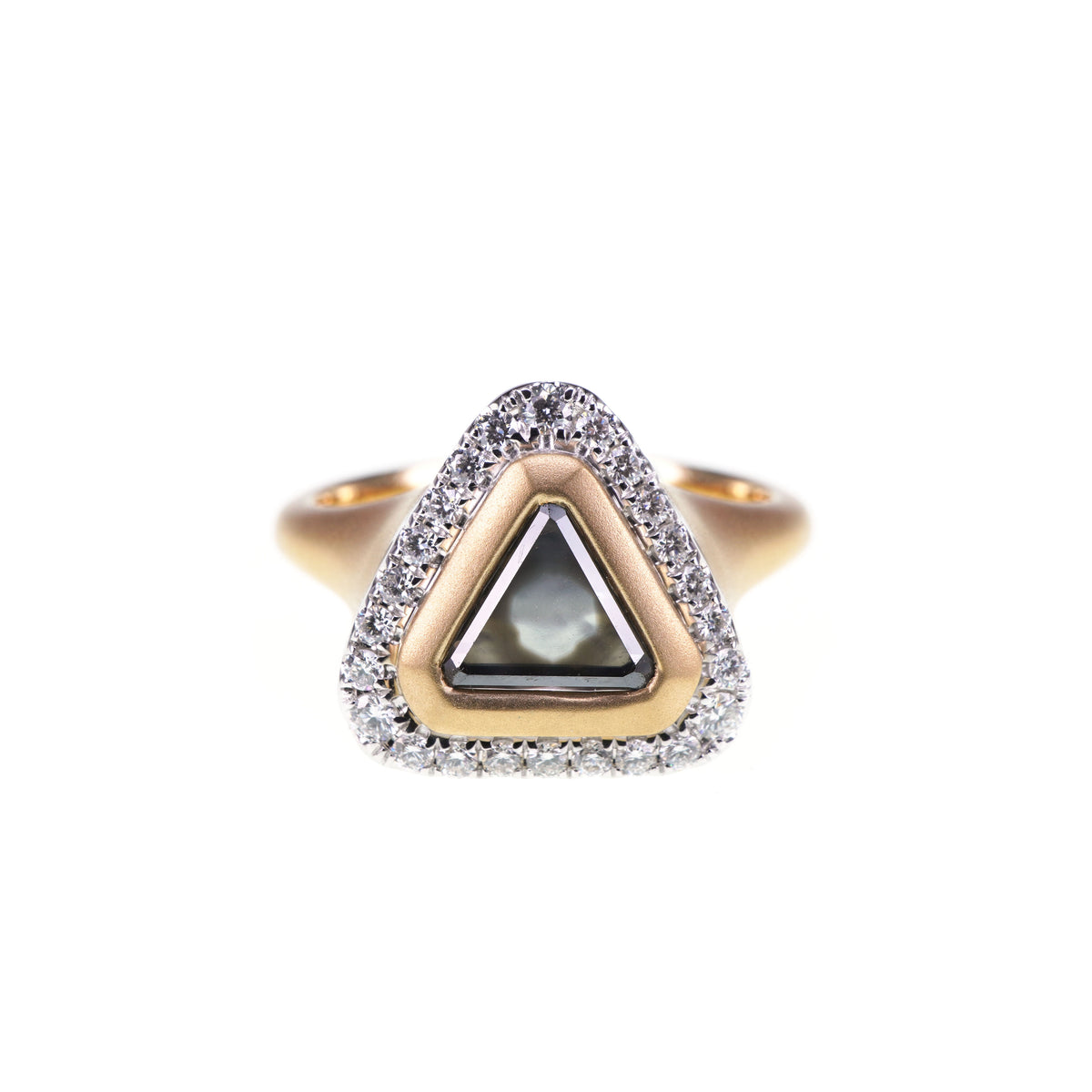 Semi-Raw Diamond Ring
