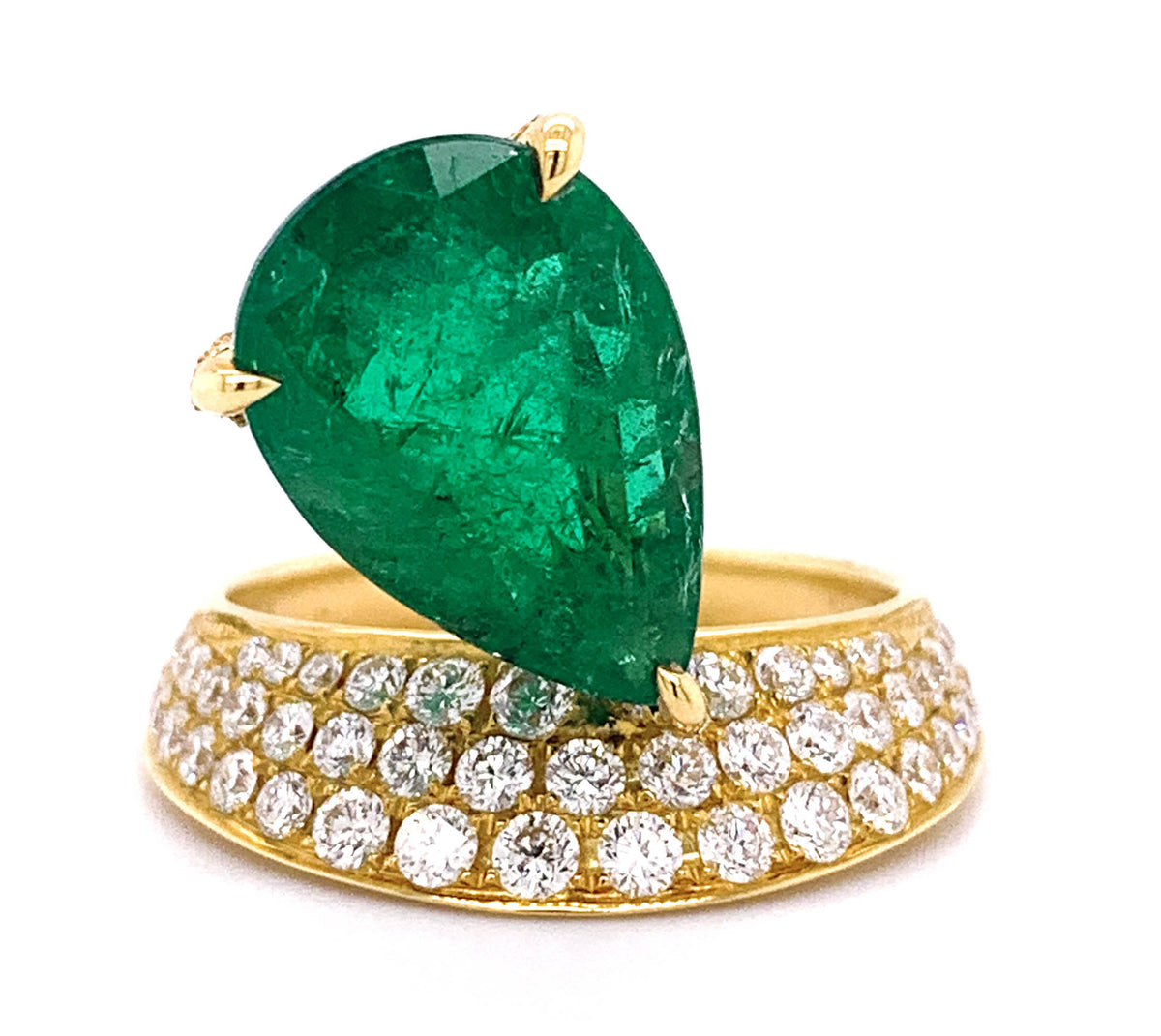 Emerald Statement Ring
