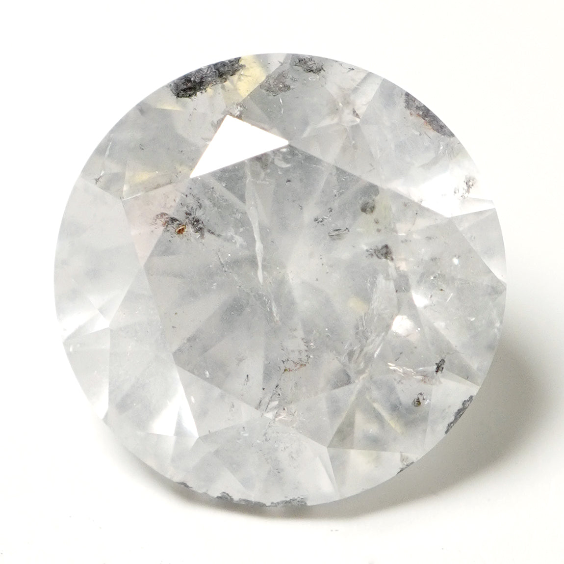 Natural Fancy White Diamond (2.55 Cts)