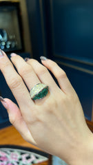 Emerald & Diamond Ring