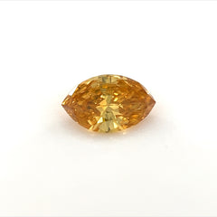 Natural Fancy Intense Orange Yellow Diamond (0.13 Cts)