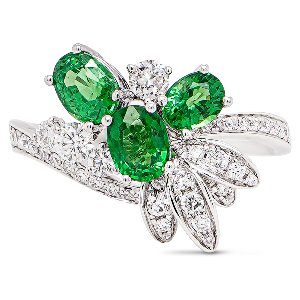 Tsavorite Ring